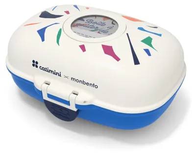 Zdjęcie produktu dla Monbento - Lunch box dziecięcy 600ml Gram Catimini Blue Terrazzo