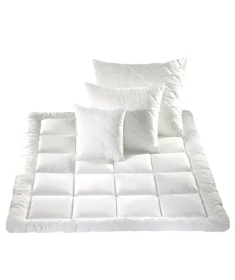 Obrázek produktu pro Přikrývka ovčí vlna POLY 140x200 - 1400g bílý sypek