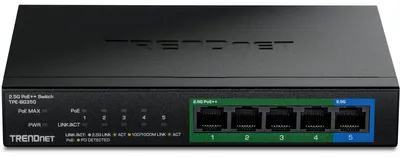 Obrázok produktu pre TRENDnet TPE-BG350, 5-portový 2,5G switch s podporou PoE++