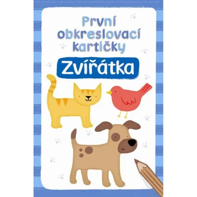 Obrázek produktu pro Svojtka & Co. První obkreslovací kartičky - Zvířátka