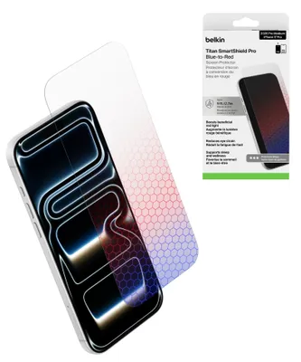 Image de Film de protection Belkin Titan Pro, bleu à rouge, pour iPhone 18 Pro / 17 Pro