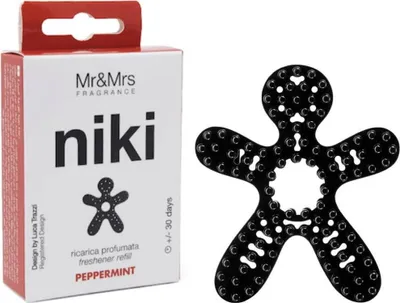 Obrázek produktu pro Mr & Mrs Fragrance - Niki Pepper Mint Refill - A refillable refill for a car 1.0ks