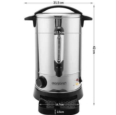 Produktbild von Vařič na víno COZY, 6,8l, stříbrná