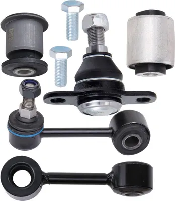 Produktbild von RIDEX 772S0680 Querlenker Reparatursatz für VW Transporter IV Bus (70B, 70C, 7DB, 7DK, 70J, 70K, 7DC, 7DJ) Vorne Links Vorne Rechts