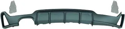 Produktbild von DIEDERICHS Heckdiffusor 1245257 Hinten für BMW 4 Coupe (F32, F82)