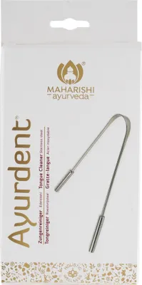 Produktbild von Maharishi Ayurveda Zungenschaber Erwachsene Edelstahl Zungenreiniger