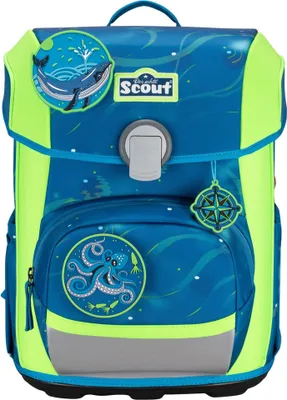 Produktbild von Scout Neo Schulranzenset DIN 4 teilig Deep Sea