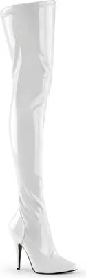Produktbild von SEDUCE-3000 Damen Boots von Pleaser, Weiß  , EU 42, US 12
