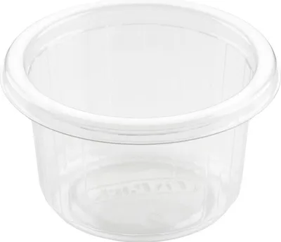 Produktbild von 1000x DUNI Dressingbecher 110 ml Transparent ungeteilt
