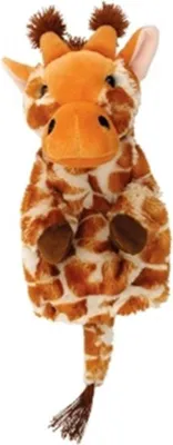 Image de Keycraft Marionnette à main Girafe. 25 cm