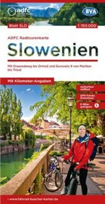 Produktbild von BVA ADFC Radtourenkarte Slowenien 1:150.000