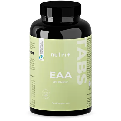 Produktbild von nutri+ EAA Tabletten - Essentielle Aminosäuren 300 Tabletten - vegan + hochdosiert