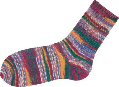 Produktbild von Gründl Hot Socks Lazise Wolle 420m 100g Strickgarn Sockenwolle 4fach