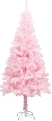 Produktbild von The Living Store Künstlicher Weihnachtsbaum mit Ständer Rosa 150 cm PVC