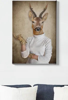 Obrázok produktu pre Wallity, Kanvas- TCR1174, Farebné, Výtlačky na plátno, 50 x 70 cm, 100% plátno