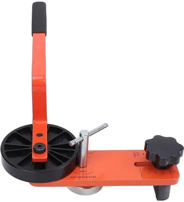 Produktbild von Famanu Verstellbarer Bodenklammer Krumme Planken Richten Edelstahl 37x12x10 cm