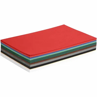 Produktbild von Colortime Weihnachtskarton A4 300 Blatt farbiges Bastelpapier