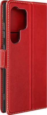Obrázek produktu pro Avizar, Peněženkové pouzdro pro Samsung Galaxy S24 Ultra s magnetickou klopou, červené
