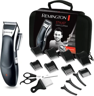 Produktbild von Remington Haarschneidemaschine HC363C: Professionelles Haarschneider Set für Zuh