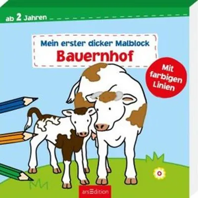 Produktbild von Erster dicker Malblock: Bauernhof
