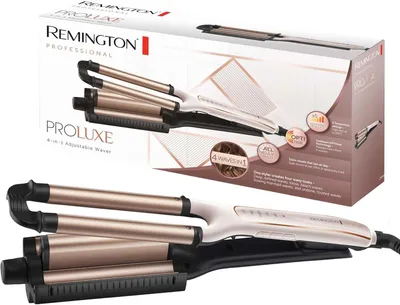 Produktbild von 4-in-1 Welleneisen ProLuxe, Beach Waves, Wasserwellen & natürliche Wellen, digitales Display, Temperatur bis 210°C, Optiheat-Technologie, Multistyler