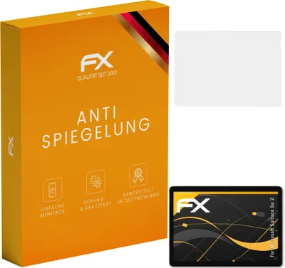 Produktbild von atFoliX 4061186249351, Laptop Bildschirmschutz, Transparent, Microsoft, Surface Go 2, Anti-Glare Bildschirmschutz, Kratzresistent