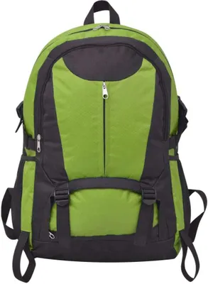 Image de vidaXL Sac à dos de randonnée 40 L noir et vert