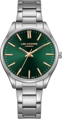 Produktbild von Damen Armbanduhr LEE COOPER LC08011.370 grün Fashion als Geschenk