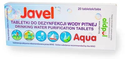 Zdjęcie produktu dla JAICO Javel Aqua water disinfection tablets 20 pcs