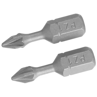 Obrázek produktu pro Šroubovací bity - pozidriv torzní pz1/25 (2 ks)