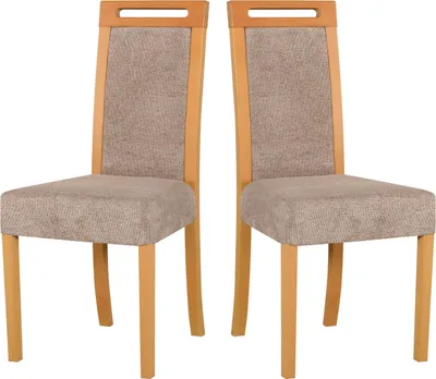 Produktbild von Esszimmerstuhl, Holz Eiche Massiv Stuhl Stühle Küchenstuhl - Set 2x Roma 5 grandson