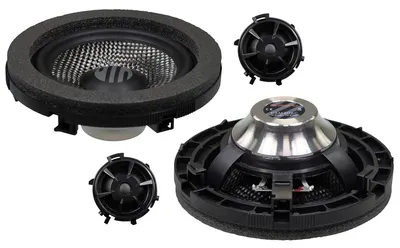 Produktbild von MUSWAY Kompo-Kit Lautsprecher Auto Boxen Set 10 cm CSM-206C