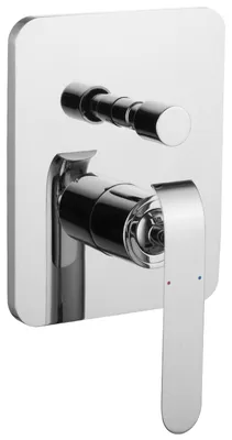 Produktbild von PaulGurkes Einhandmischer Unterputz Armatur Chrom 2-Wege Umsteller