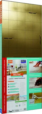 Produktbild von Selitac Parkett- und Laminatunterlage pro+ 10 mm 6 m² inkl. Tape