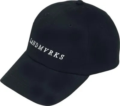 Produktbild von Landmvrks Cap Uni Logo schwarz/weiß Standard