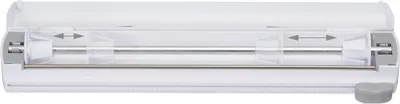 Image de relaxdays Distributeur de film plastique blanc 2 pces