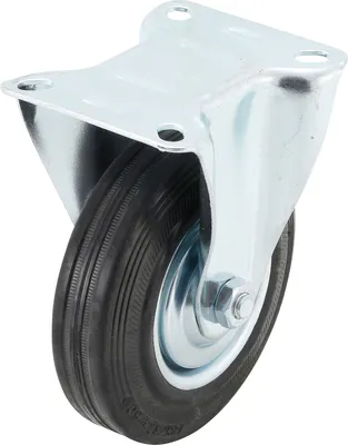 Produktbild von KRAFTMANN 80953 Bockrolle 125 mm, mit Anschraubsockel