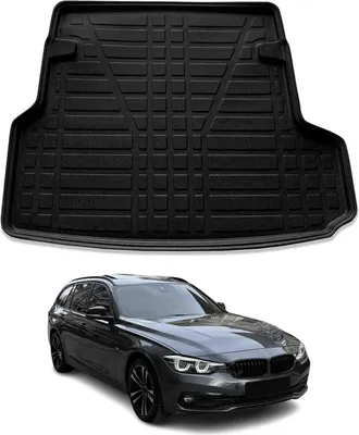 Produktbild von Kofferraumwanne Laderaumwanne für BMW 3er F31 2012-2019 Gummi TPE Schwarz