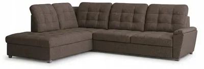 Zdjęcie produktu dla VELARO Narożnik MALMO 258cm, funkcja spania 186x125, pojemnik, welur MONOLITH lewostronny