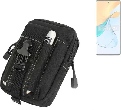 Produktbild von K-S-Trade Gürtel Tasche kompatibel mit ZTE Blade V50 5G Gürteltasche Holster Schutz Hülle Handy Hülle Smartphone outdoor Handy-Hülle schwarz