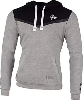 Produktbild von Dunlop Sport Kinder Essential Line Kids Hooded Sweat Anthrazit Grau Gr.152