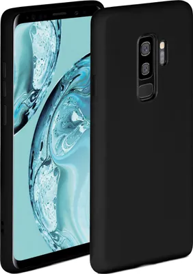 Produktbild von Soft-Case für Samsung Galaxy S9 Plus, Farbe:Onyx Schwarz