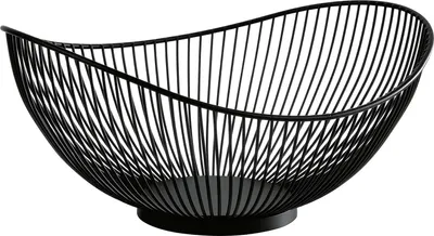 Zdjęcie produktu dla APS 30424 APS Obstschale SVART schwarz 25,5 x 29,5 cm