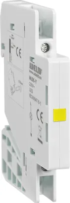 Produktbild von Leuchtmelder Kontrollleuchte Phasenkontrolle halbmodular semimodular 1/2 Module Gelb