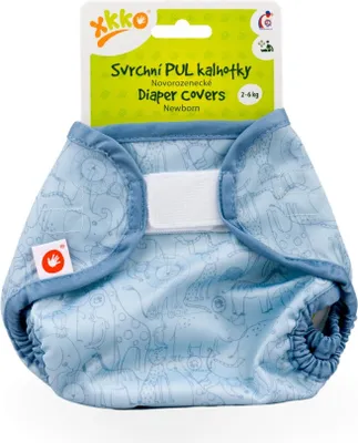 Image de XKKO Culotte de protection surdimensionnée pour nouveau-né - Safari Mountain Spring