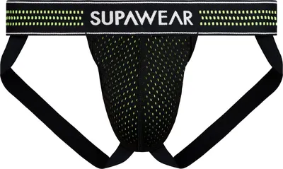 Produktbild von SUPAWEAR - Herren Unterwäsche - Mesh Jockstrap Neon Green - 1x Größe M