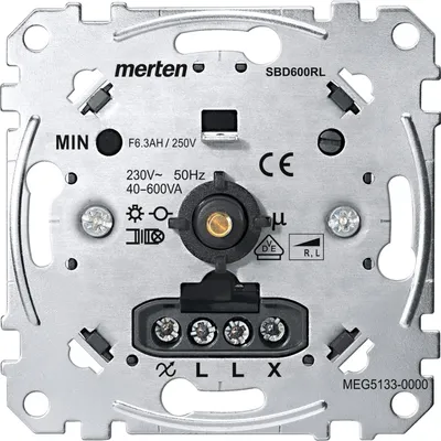Produktbild von Merten Drehdimmer-Einsatz MEG5133-0000