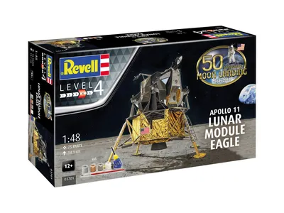 Produktbild von Revell 03701 Apollo 11 Lunar Module Eagle Modellbausatz