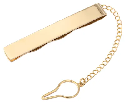 Produktbild von DonDon® Herren Krawattenklammer Krawattennadel – gold