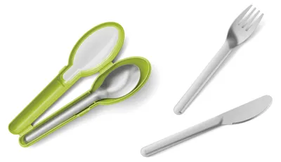 Produktbild von EMSA CLIP & GO, Grün, Weiß, Edelstahl, China, 120 g, 50 mm, 187 mm